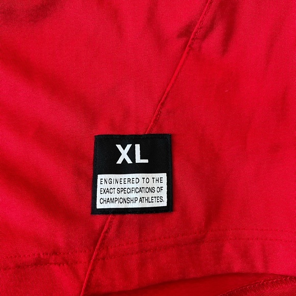 Ole Miss Red Baseball Jersey - Picture 4 of 5